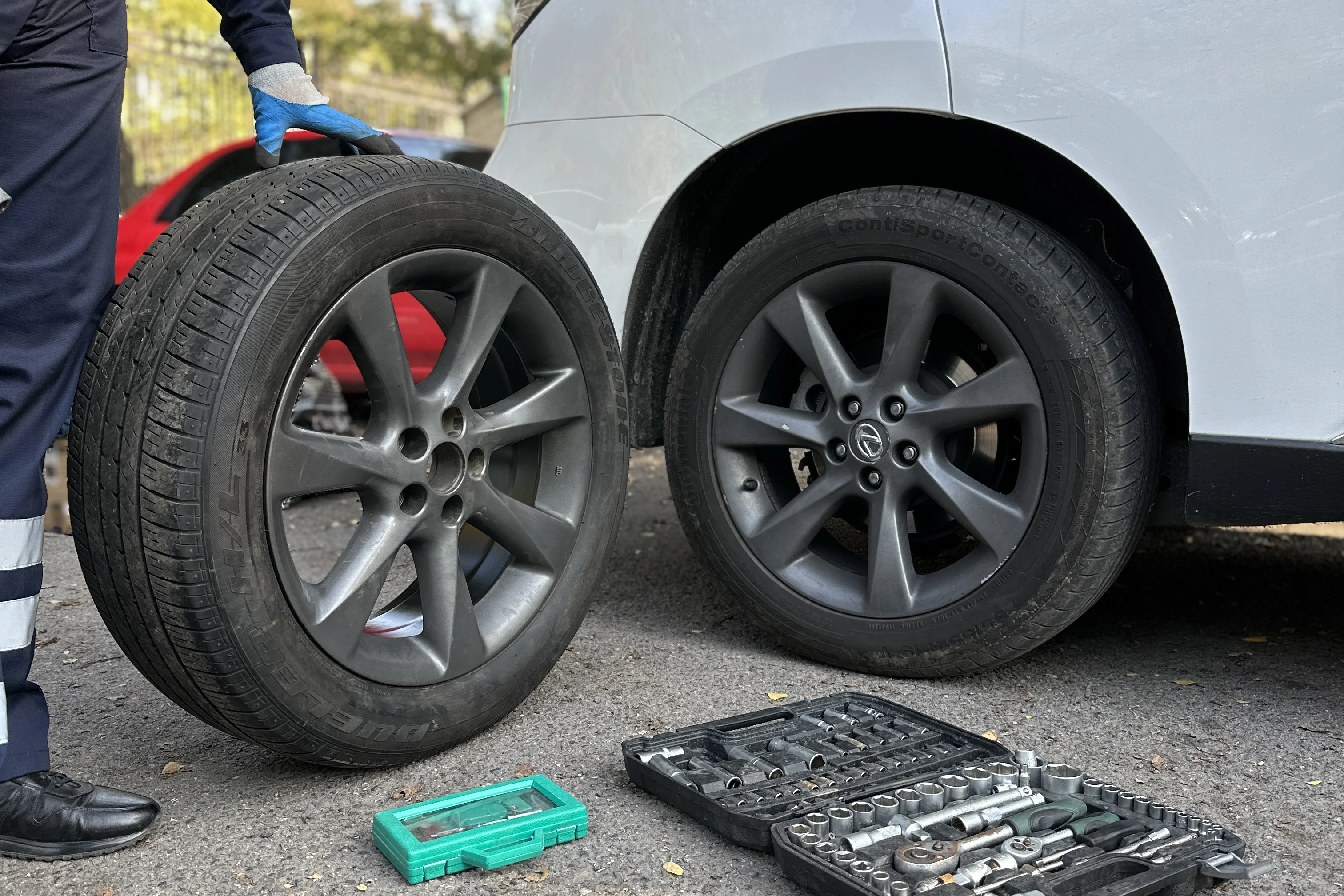 Wheel replacement